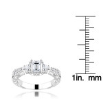 Vintage Diamond Engagement Ring - Yaffie Gold, 1ct TDW.