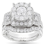 3 Carat Diamond Engagement Ring - Yaffie Gold