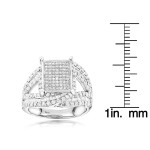 3ct Yaffie Gold Diamond Engagement Ring: A Sparkling Promise.
