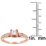Golden Love: Yaffie 5/8ct TDW Diamond Ring