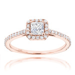 Strike Gold with a Truly One-of-a-Kind 7/8ct Diamond Engagement Ring by Yaffie