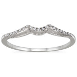Vintage-inspired Bridal Ring Set with 1/2ct TDW White Gold Diamonds by Yaffie
