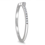 Yaffie Halo Bridal Set: Sparkling Diamonds in White Gold, 7/8ct TDW