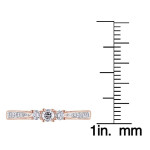 Dazzling Yaffie Gold 3-stone Ring with 1/4ct TDW Diamonds