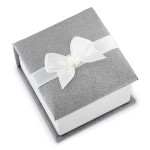 Yaffie™ Custom Black Diamond Bridal Set - 1ct TDW White Gold Elegance.