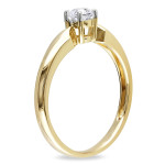 Dazzling 0.33ct Diamond Ring by Yaffie Gold