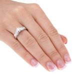 Bridal Bliss: Yaffie 1/2ct White Gold Diamond Set