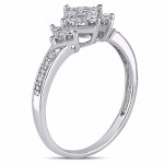 Yaffie Princess Diamond Ring - 1/2ct TDW in White Gold