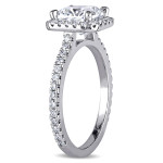 Yaffie Exquisite 19k White Gold Diamond Ring with 2 1/2ct TDW