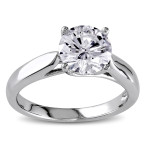 Experience the Elegance: Yaffie Signature Gold Solitaire Ring with 1 1/2ct TDW Certified Diamond