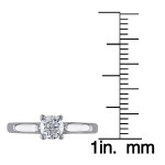 Golden Yaffie Signature Collection 1/2ct TDW Diamond Engagement Solitaire
