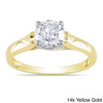 Golden Yaffie Signature 1ct TDW Diamond Engagement Ring