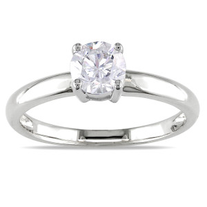 Certified Diamond Solitaire Engagement Ring from Yaffie Signature Collection with 3/4ct TDW in Gold