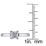 Certified Diamond Solitaire Ring from Yaffie Signature Collection - Gleaming in Gold with 3/4ct TDW