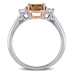 Engage in Elegance with Yaffie Two-tone Gold Diamond Ring