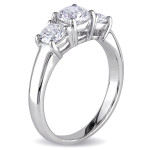 Sparkling White Gold Diamond Ring from Yaffie Signature Collection with 1 1/4ct TDW