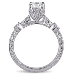 Signature Collection White Gold 1 1/4ct TDW Vintage Solitaire Diamond Ring - Custom Made By Yaffie™