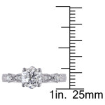 Vintage White Gold Diamond Ring - Yaffie Signature Collection - Classic 1 1/4ct Solitaire