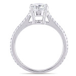 Yaffie White Gold Diamond Engagement Ring from Signature Collection, 1 1/5ct TDW