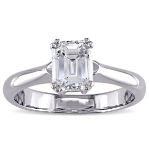 Elevate Your Love Story with Yaffie Signature Emerald Cut Diamond Ring