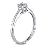 Dazzle in Yaffie White Gold Diamond Solitaire Engagement Ring