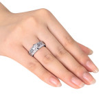 White Gold Baguette Diamond Ring by Yaffie Signature Collection (1ct TDW)