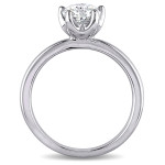 Yaffie Chic White Gold 1ct Solitaire Engagement Ring from the Signature Collection