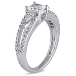 Say 'Yes' to Yaffie Stunning 1ct TDW White Gold Engagement Ring from the Signature Collection