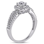 Diamond Ring from Yaffie Signature Collection in White Gold with 1 Carat Total Diamond Weight