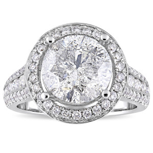 Shine Bright with Yaffie White Gold Diamond Engagement Ring