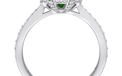 Yaffie White Gold Engagement Ring - Pure Craftsmanship & Charm