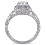 Sparkling White Gold Sapphire & 1.25 ct TDW Diamond Ring from Yaffie Signature Collection