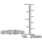 Sterling Silver Promise Ring with 1/4ct TDW Diamonds by Yaffie