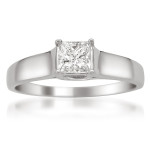 IGL Certified Yaffie Gold Solitaire Engagement Ring with 1/2ct TDW Diamond