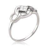 Diamond Dreams: Yaffie 1/10ct TDW Princess-cut White Gold Ring