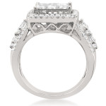 Make a statement with our Yaffie 2ct Princess-cut Diamond Ring in White Gold