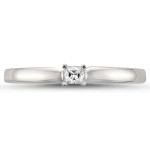 Yaffie Jewellery Dazzling White Gold Diamond Ring with 1/10ct TDW