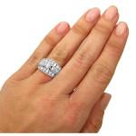 Marquise Diamond Engagement Ring with 2.5 ct TDW by Yaffie Gold