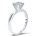 Gold Yaffie 3/4 ct TDW Princess-cut Diamond Solitaire Engagement Ring