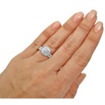 Bridal Bliss: 1 1/5ct White Gold Diamond Set by Yaffie