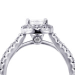 Diamonds Reign Supreme: Yaffie Platinum Bridal Set with 2.1/10ct TDW