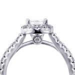 Yaffie Clarity-Enhanced Diamond Bridal Ring Set with 2 1/10ct TDW in Platinum or Gold.