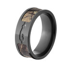 Yaffie Custom RealTree Black Zirconium Camo Ring