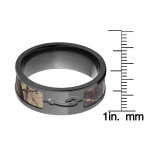 Yaffie Custom RealTree Black Zirconium Camo Ring