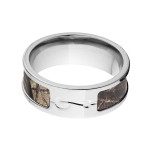 Titanium Ring with RealTree Camo Design by Yaffie in Multicolor