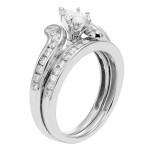IGL Certified 1-Carat Marquise Diamond Bridal Set in Yaffie Gold