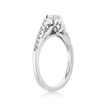 Say 'I do' with Yaffie Sparkling White Gold Diamond Ring