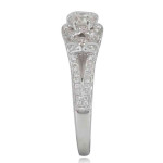 Sparkling Yaffie White Gold & Diamond Engagement Ring for Your Big Day!