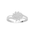 Sparkling Love: Yaffie White Gold Diamond Engagement Ring