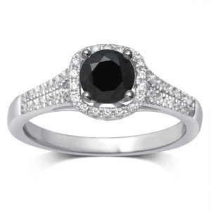 Yaffie ™ Crafts Exquisite 1ct Treated Black Milgrain Ring - Perfect for Fashion-savvy Individuals!